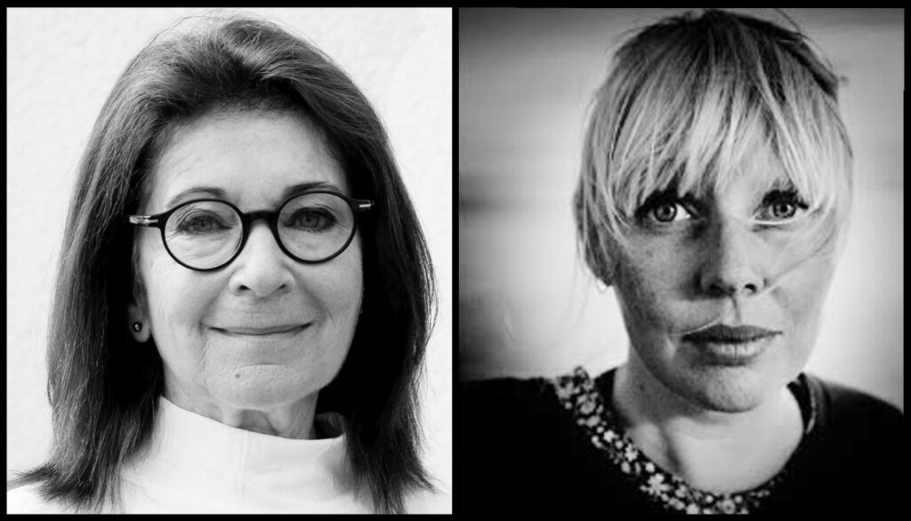 Monica Hirsch, journalist och författare, Maja Kristin Nylander, fotograf Monica Hirsch, journalist och författare, Maja Kristin Nylander, fotograf