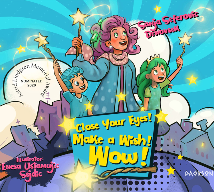 Bosanskohercegovačke kandidatkinje za Astrid Lindgren Memorial Award 2026. objavljuju svoju novu bajku u stripu u Daorsonu u Švedskoj