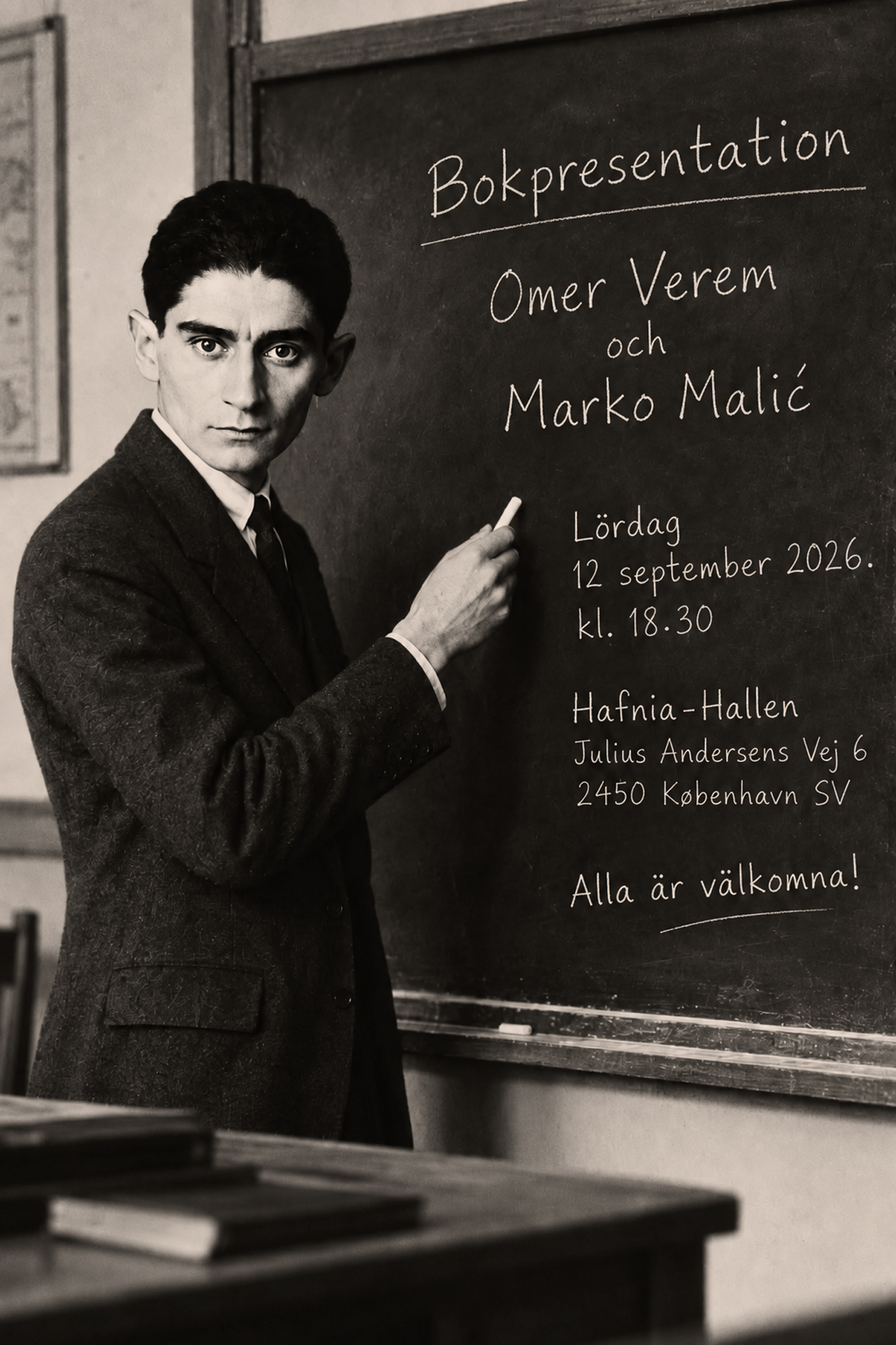 Bokpresentation av Omer Verem och Marko Malić